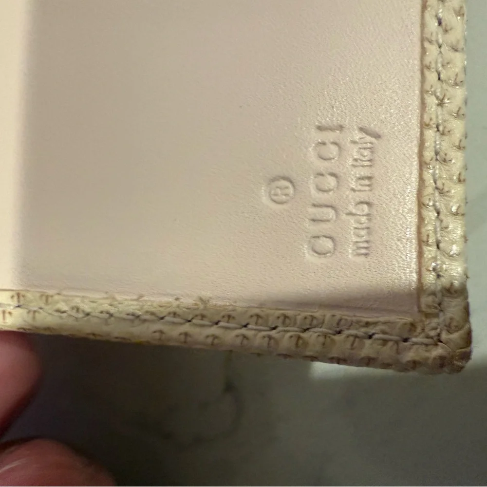 Gucci Marmont Exotic Lizard Leather wallet NWOT Full Inclusion